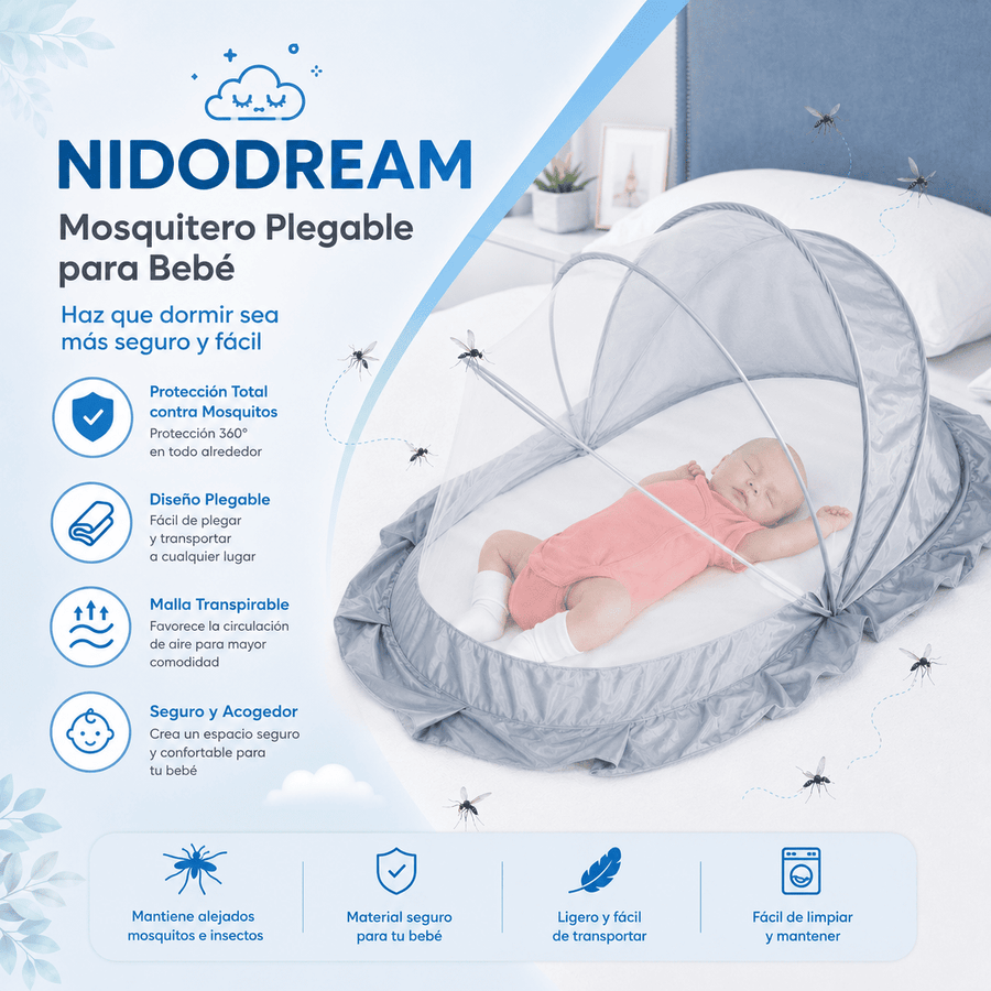 NIDODREAM™: Toldillo portátil para bebés