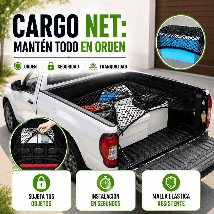 CargoGrid™: Doble Red de seguridad para Carros