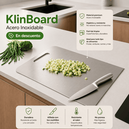 KlinBoard: La tabla de cocina que dura toda la vida