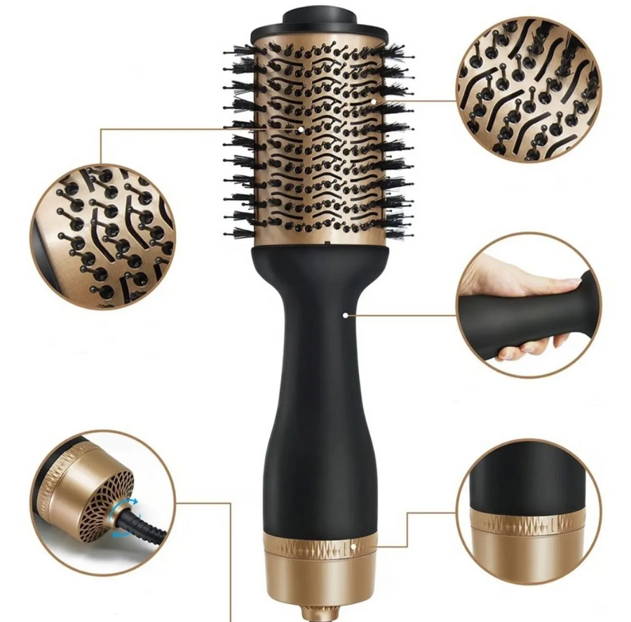 Cepillo Secador Keratina 3D Therapy