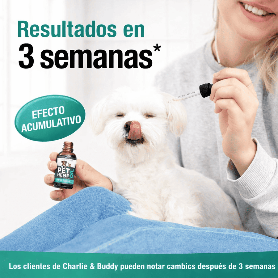 CalmaPet™ Aceite de Cáñamo Orgánico
