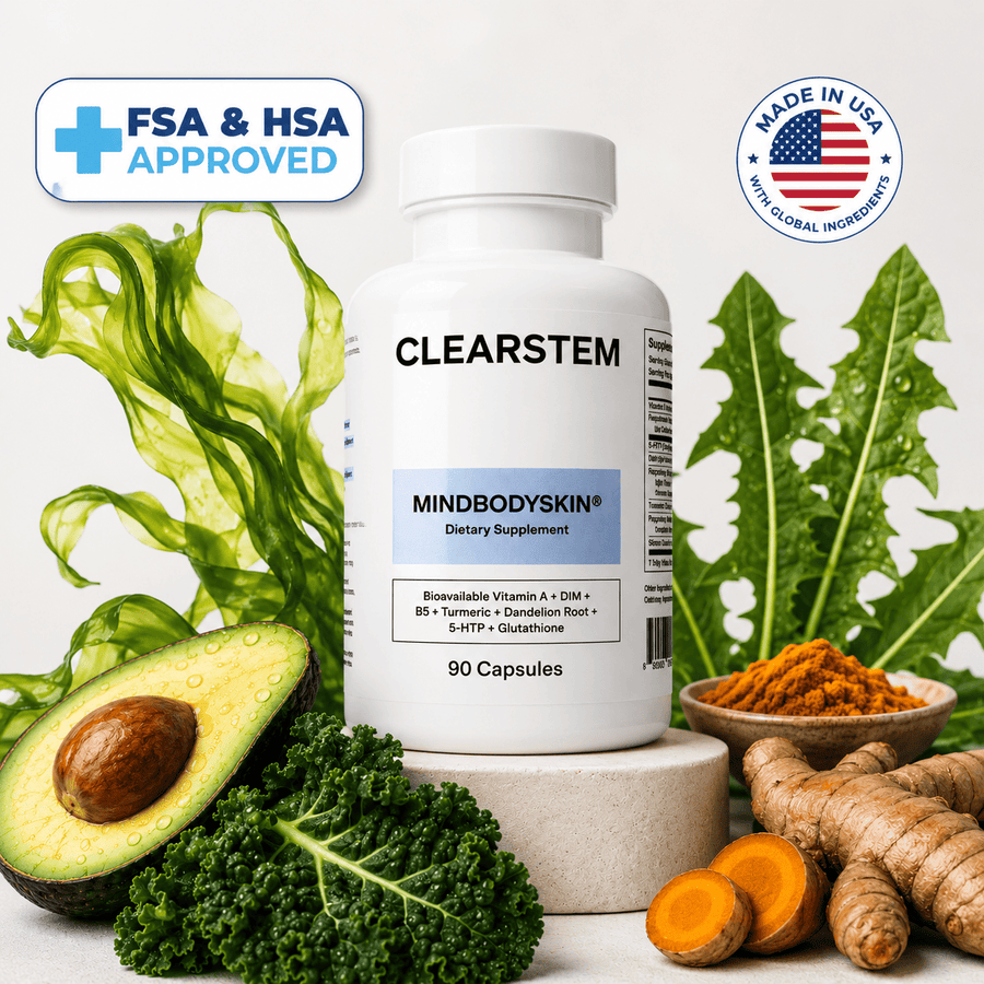 CLEARSTEM: Suplemento para el control del acné hormonal