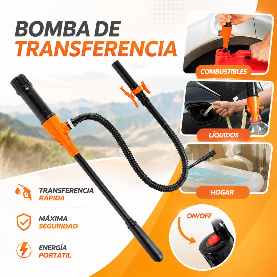 FuelFlow Pro™ Bomba Eléctrica de Transferencia de combustible
