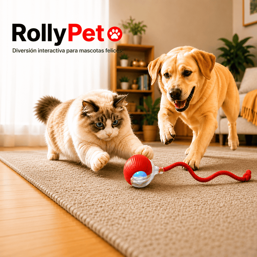 RollyPet™: La pelota interactiva para tu peludito
