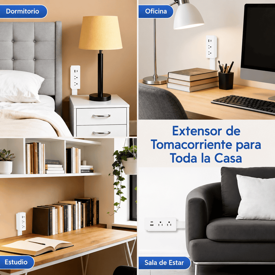 FlexPlug™: Extensor de Toma Corriente