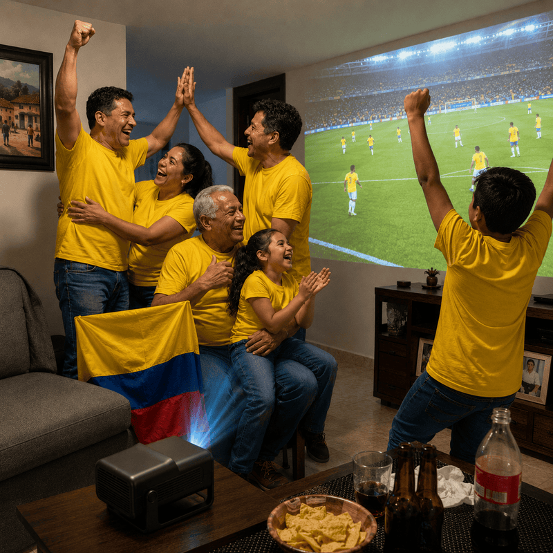  Los partidos del Mundial en familia