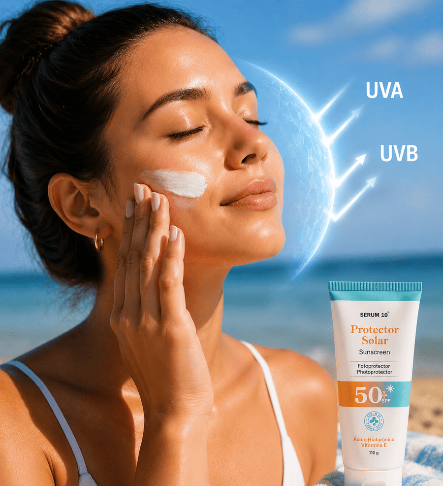 Escudo Total SPF 50+ (Fórmula Anti-Calor)