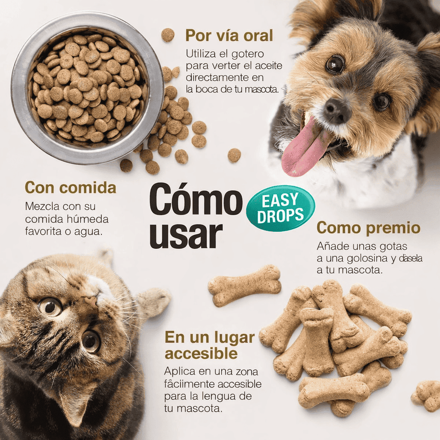 CalmaPet™ Aceite de Cáñamo Orgánico