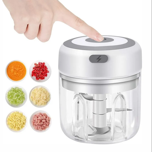 Mini Procesador Eléctrico de Alimentos Portatil
