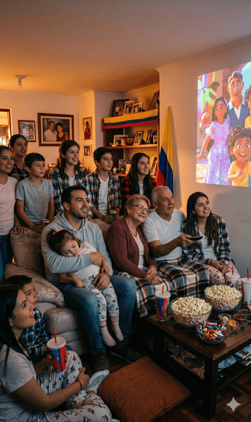 🎬 Noche de cine con la familia