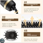 Cepillo Secador Keratina 3D Therapy